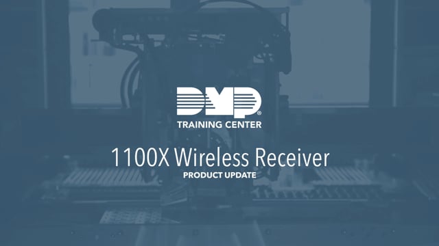 DMP Training Center: 1100X Wireless Receiver