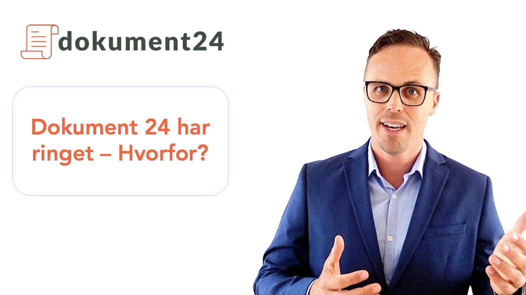 Dokument 24 har ringet - hvorfor?