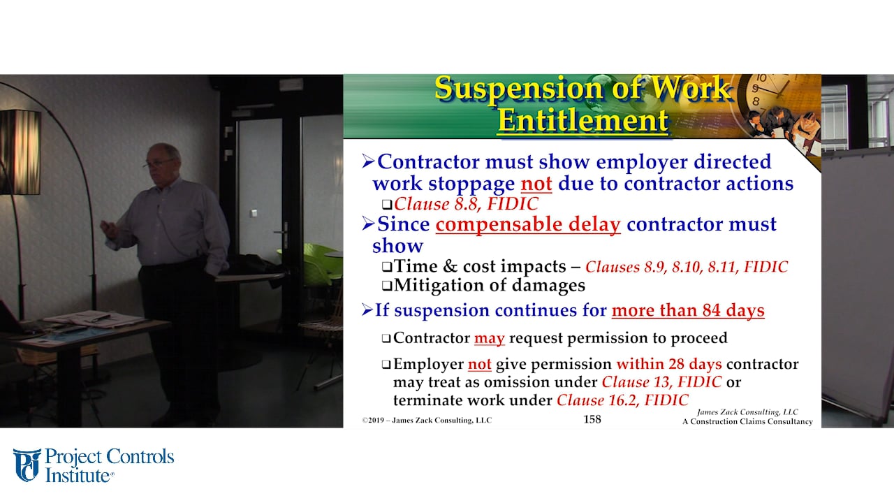 10. Directed suspension of work claims on Vimeo