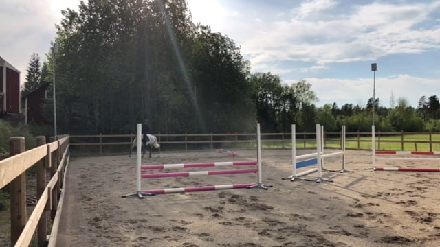 Förberedelse för att hoppa bana