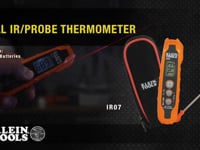 Klein Tools -40 to 572 Degree F Dual IR and Probe Thermometer KIR07 at Pollardwater