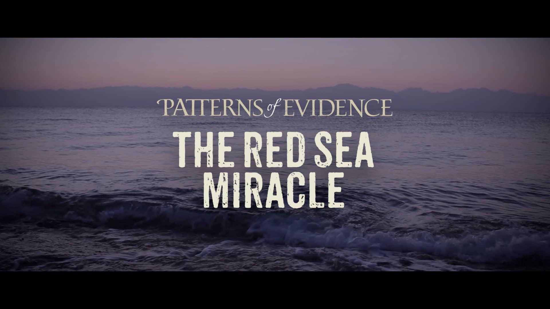 Patterns of Evidence: The Red Sea Miracle – Teaser Short on Vimeo