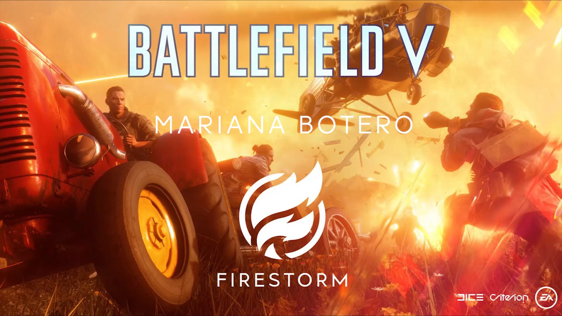 Battlefield 5 - Firestorm Sound Design Reel Mariana Botero