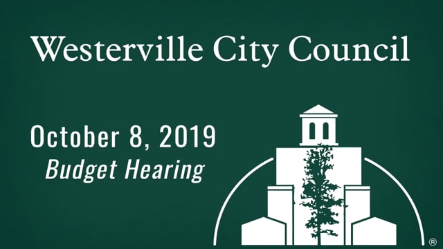 Westerville City Council: Oct. 8, 2019