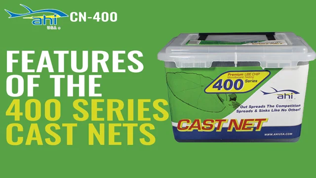 400 Series Monofilament Mesh Cast Nets - Promar & Ahi USA