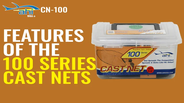 TACO MARINE West Coast Cast Nets True Spread N3 100lb. Test for