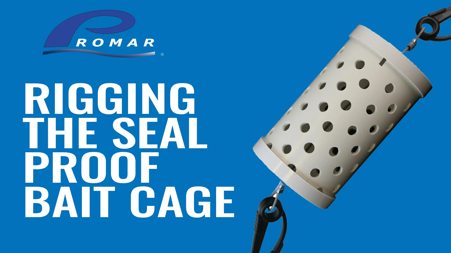 Rigging Promar Seal Proof Bait Cage To Hoop Net on Vimeo