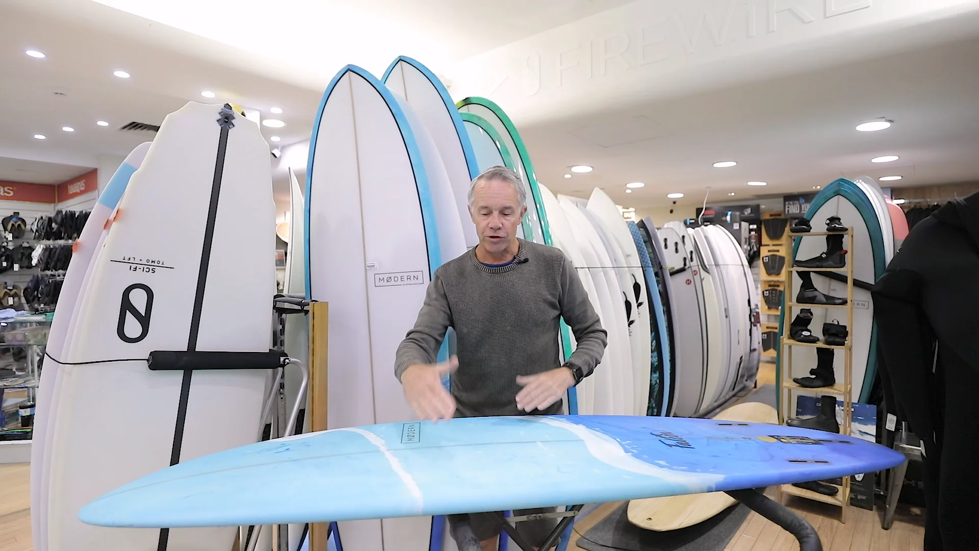 Modern falcon shop surfboard review