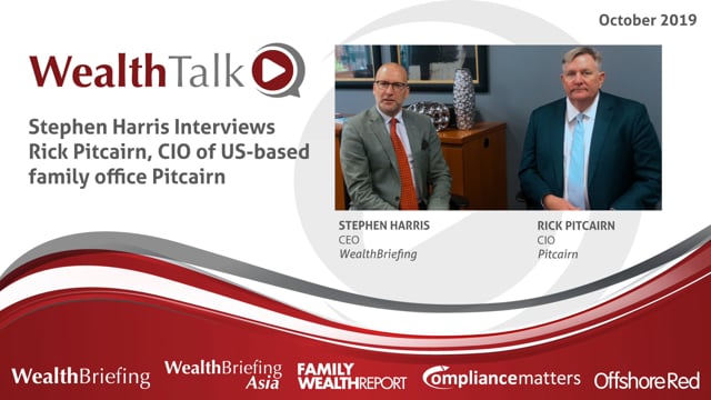 WEALTH TALK: Interview With Pitcairn CIO Rick Pitcairn placholder image