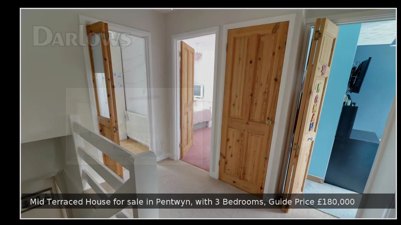 Mid Terraced House for sale in Pentwyn, with 3 Bedrooms on Vimeo