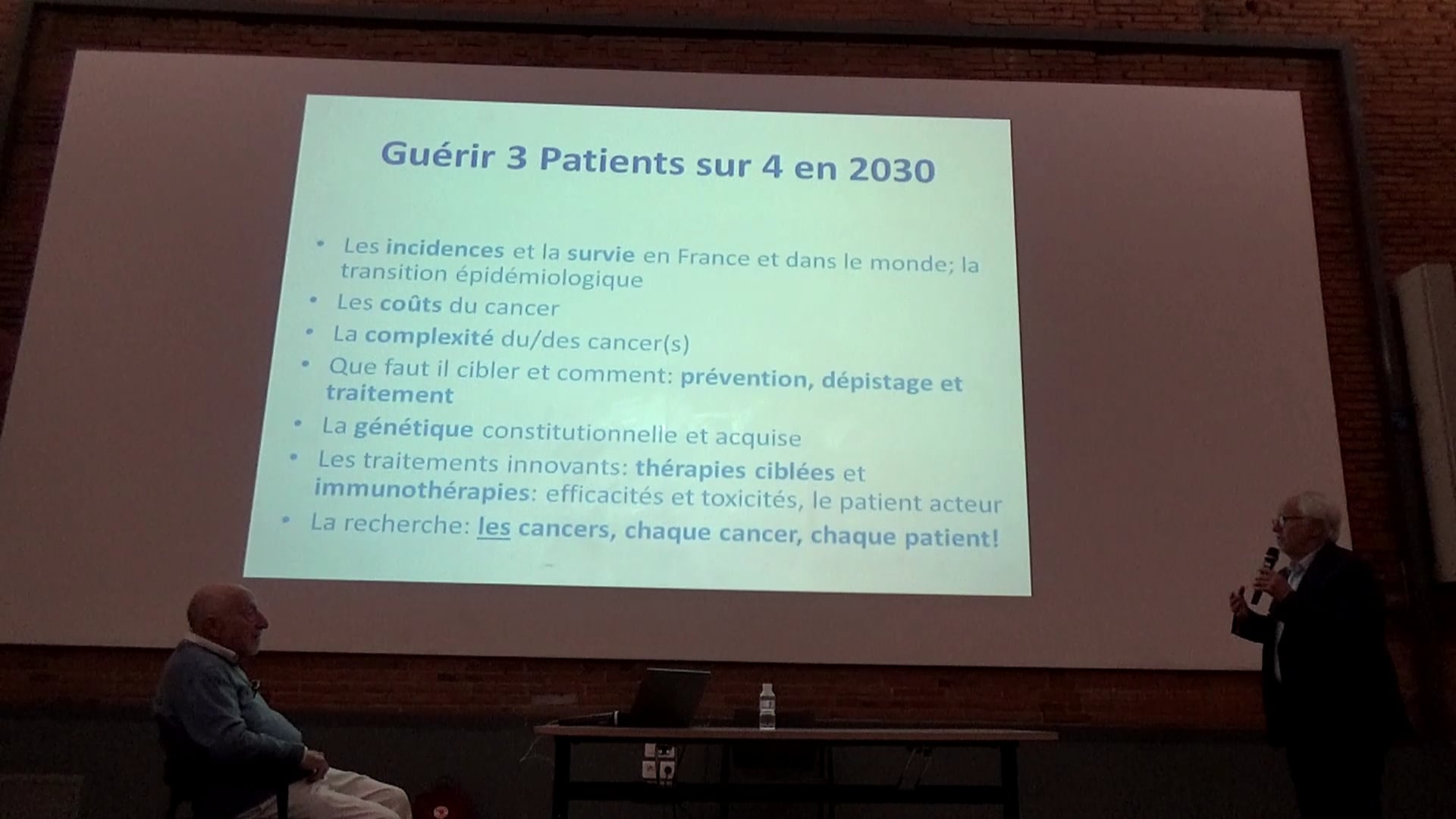 13 septembre 2019 Fabien Calvo À l'horizon 2030, guérir du cancer trois patients sur quatre