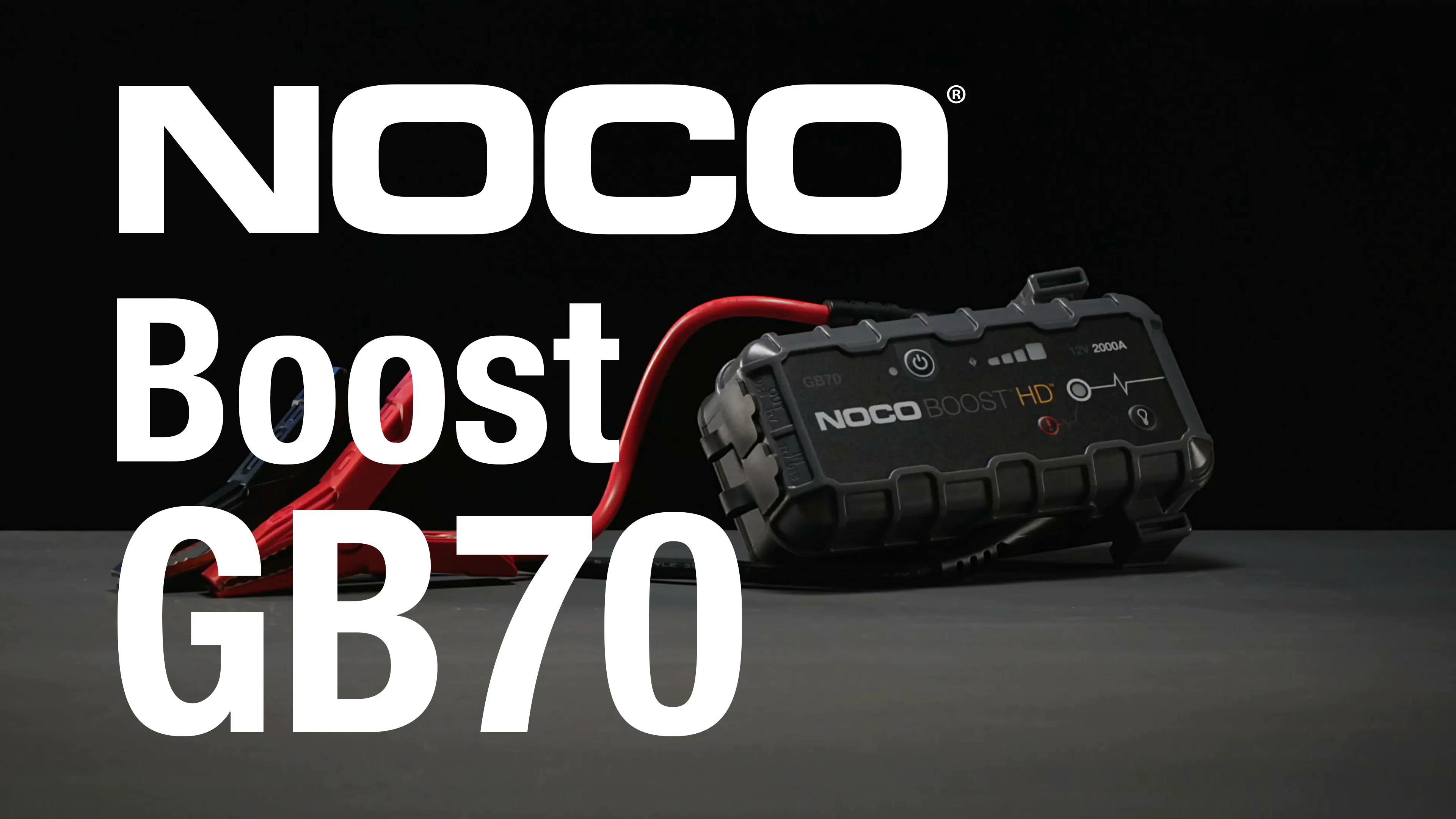 NOCO Boost GB70 UltraSafe Lithium Jump Starter
