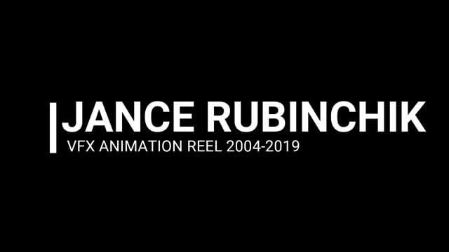 Jance Rubinchik Animation Reel 2019