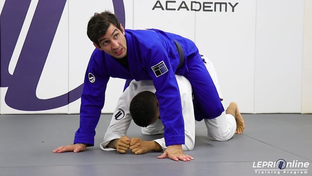 Tips From Fundamentals Class: Punch Defense to Leg Trip to Mount to Rear Naked Choke