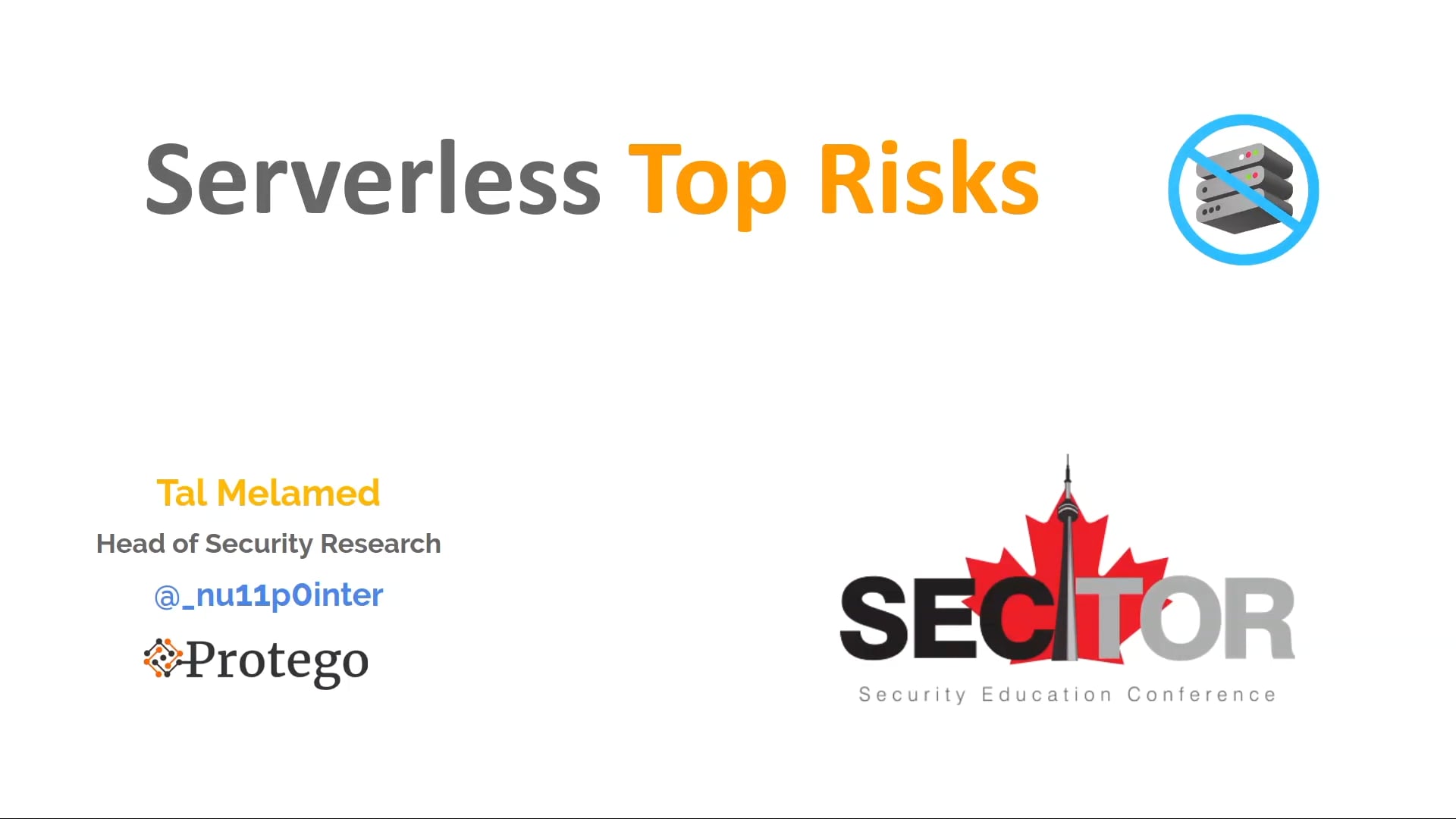Serverless Top Risks