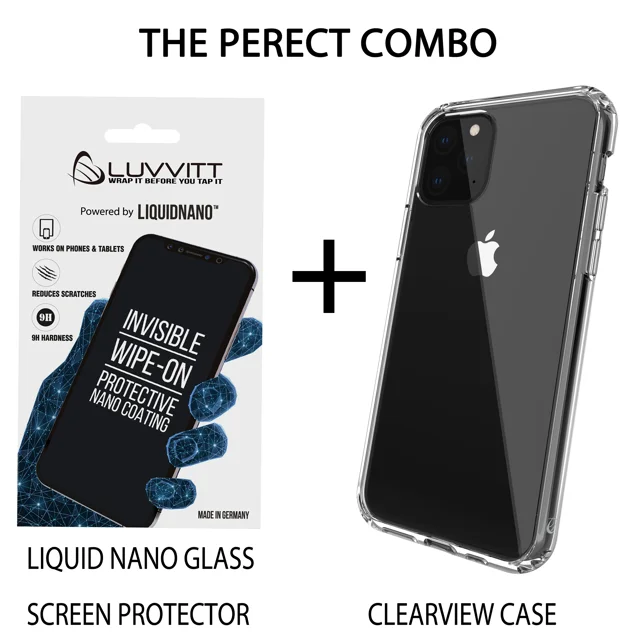 iPhone 11 Pro Max / Xs Max invisible full body tempered glass screen  protector, Five Below