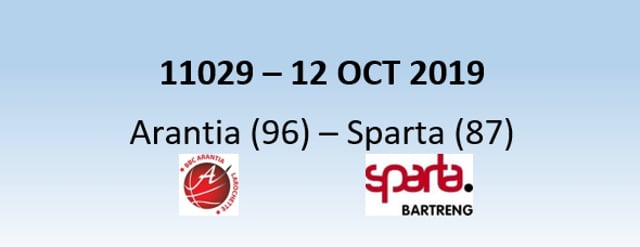 N1H 11029 Arantia Larochette (96) – Sparta Bertrange (87) 12/10/2019