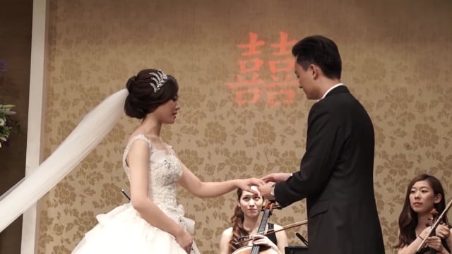 交換戒指婚禮主持作品縮圖