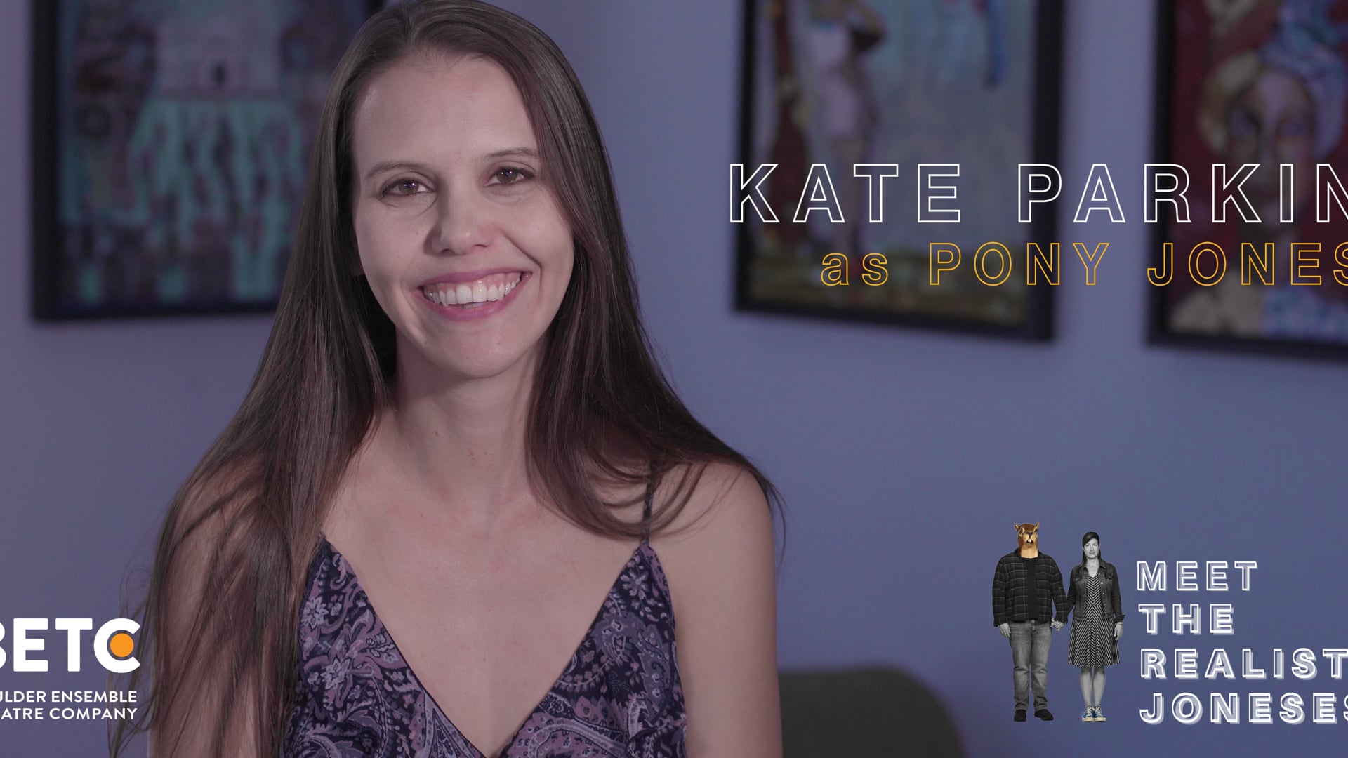 Meet "The Realistic Joneses" (Kate Parkin as Pony Jones)