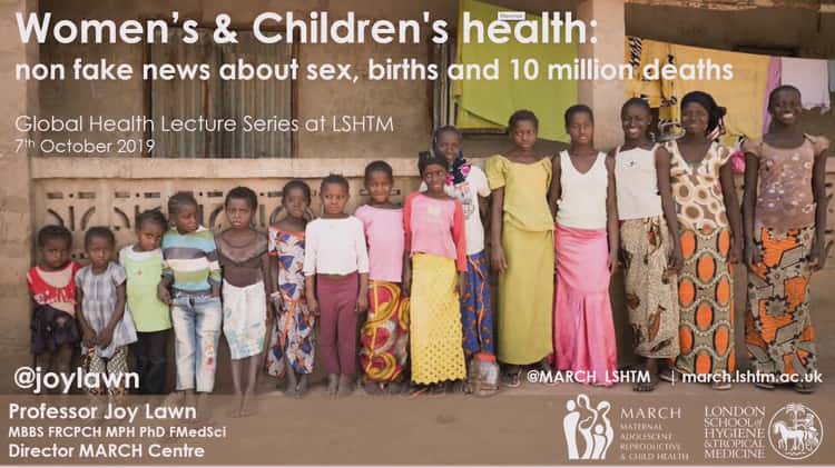 School 10 Th Boy Sex - Women's & Children's Health: Non fake news about sex, births and 10 million  deaths. Professor Joy Lawn - GHLS 2019 on Vimeo