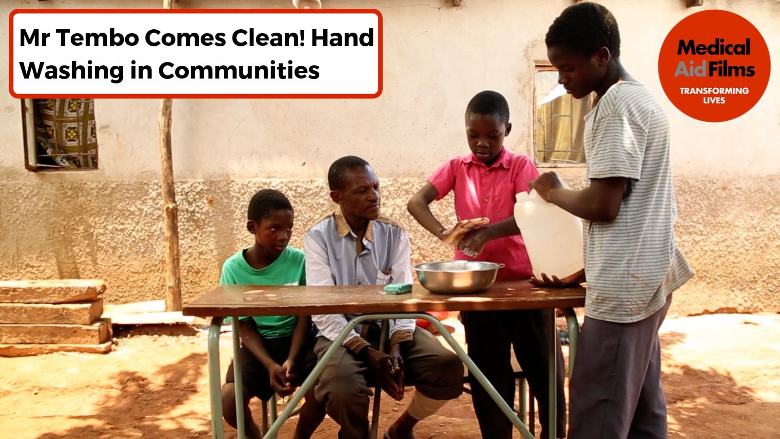 Mr Tembo Comes Clean! Hand Washing in Communities