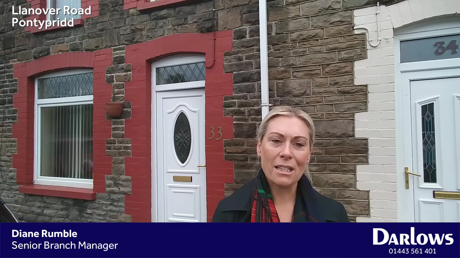 Pontypridd, 3 Bed Mid Terraced House in Llanover Road, Pontypridd on Vimeo