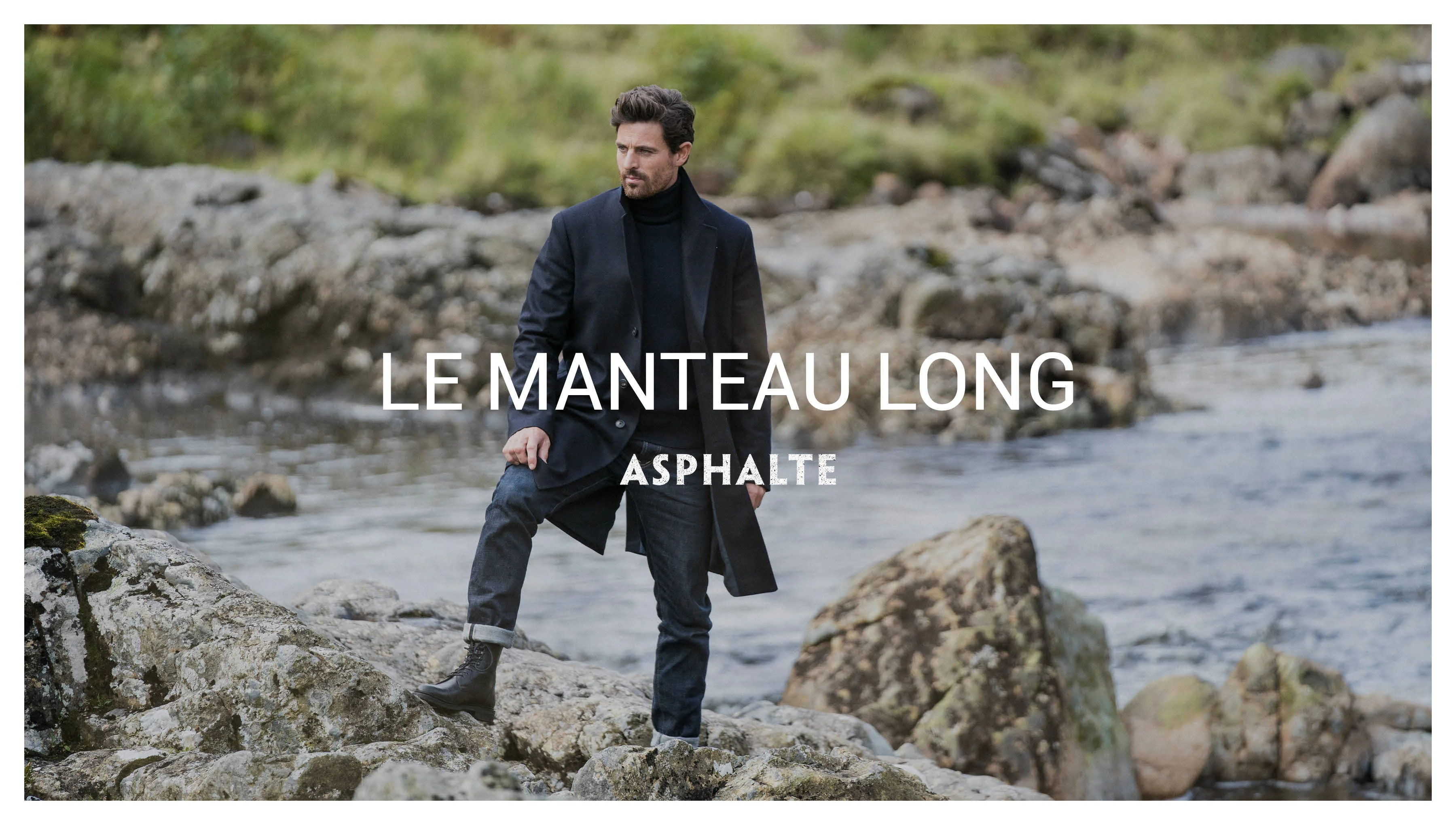 Asphalte manteau long new arrivals