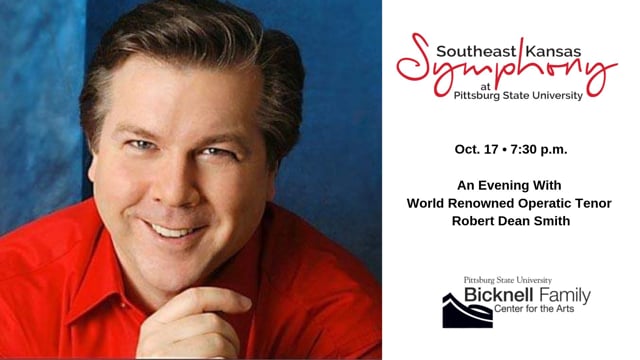 Southeast Kansas Symphony: "An Evening with Robert Dean Smith," 10-17-19