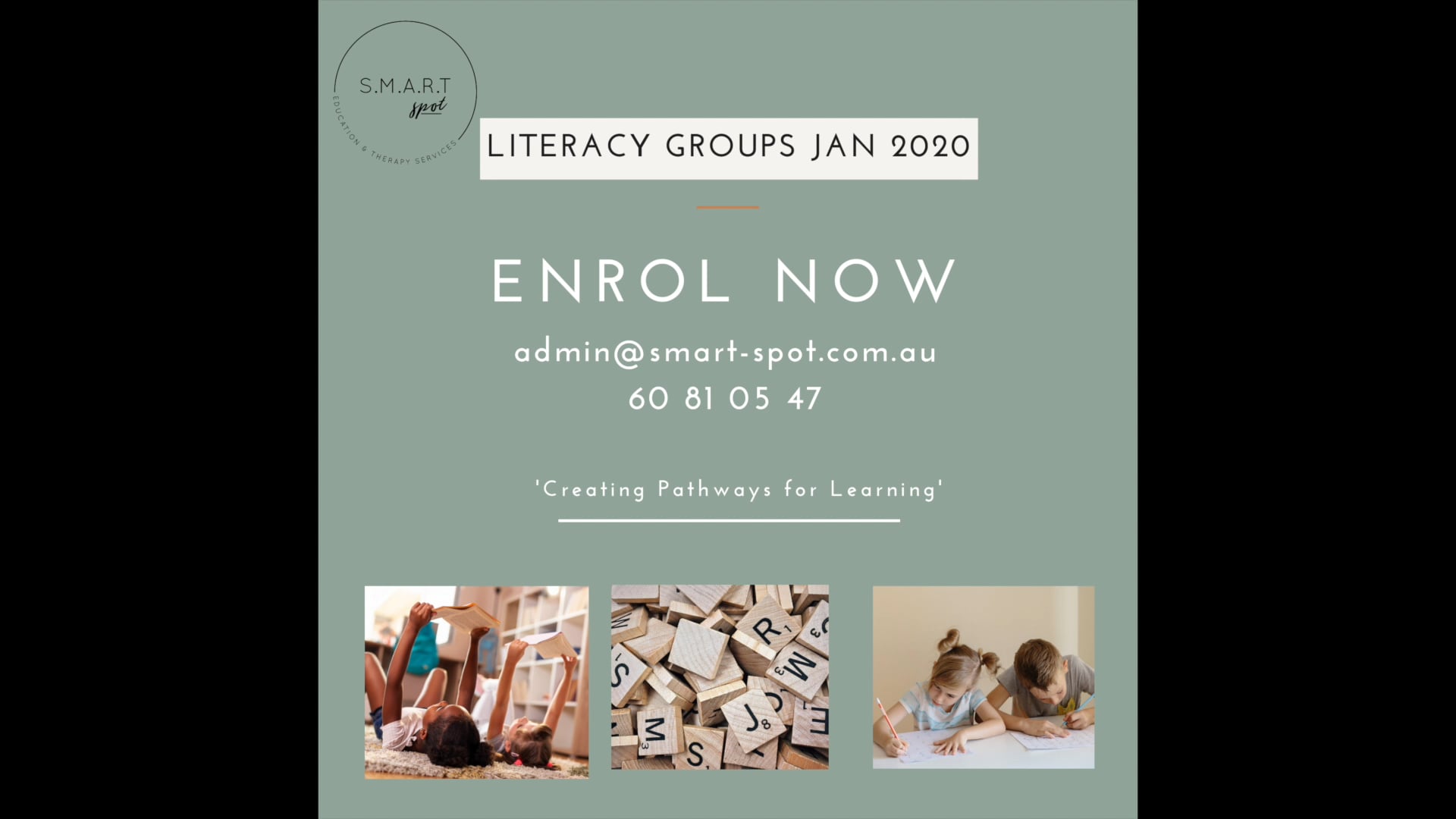 Literacy Groups - January 2020 @ Smart-Spot