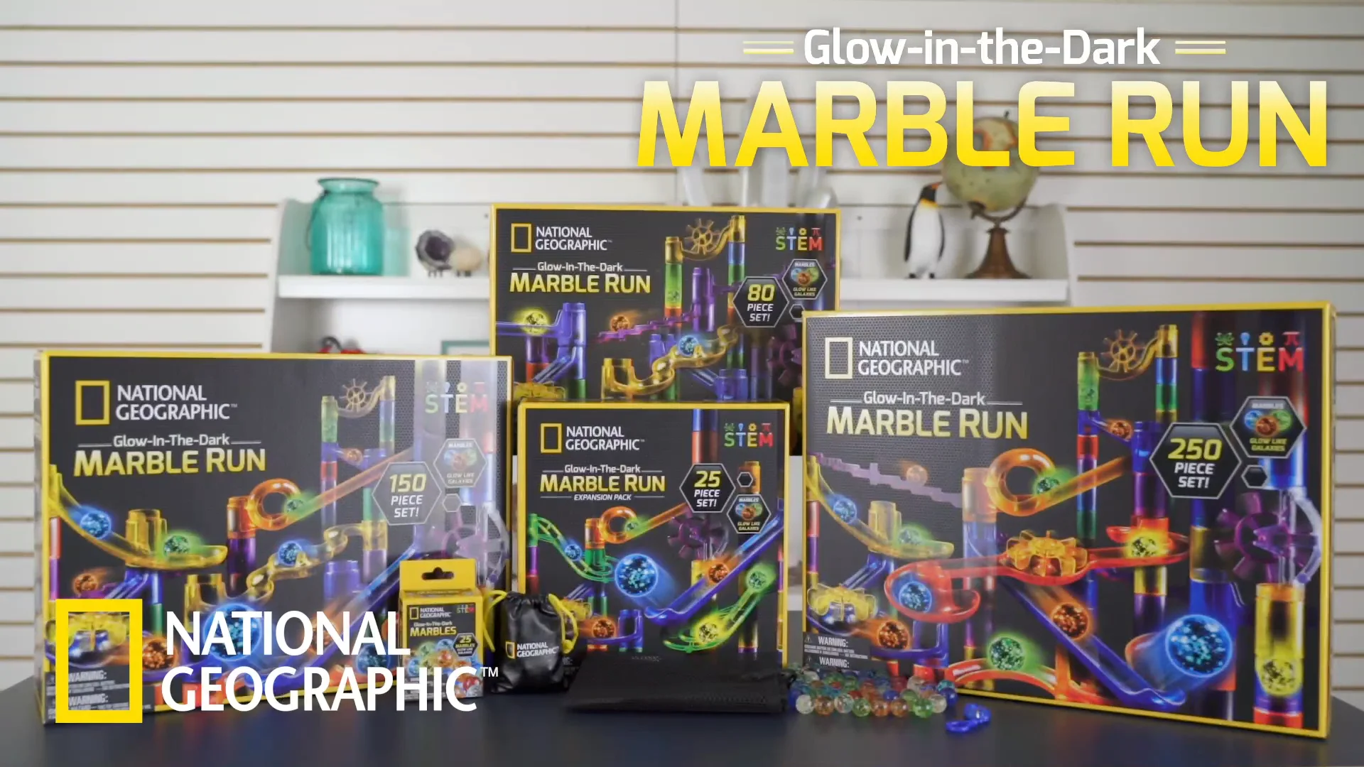 Glow-in-the-Dark Marble Run - National Geographic on Vimeo