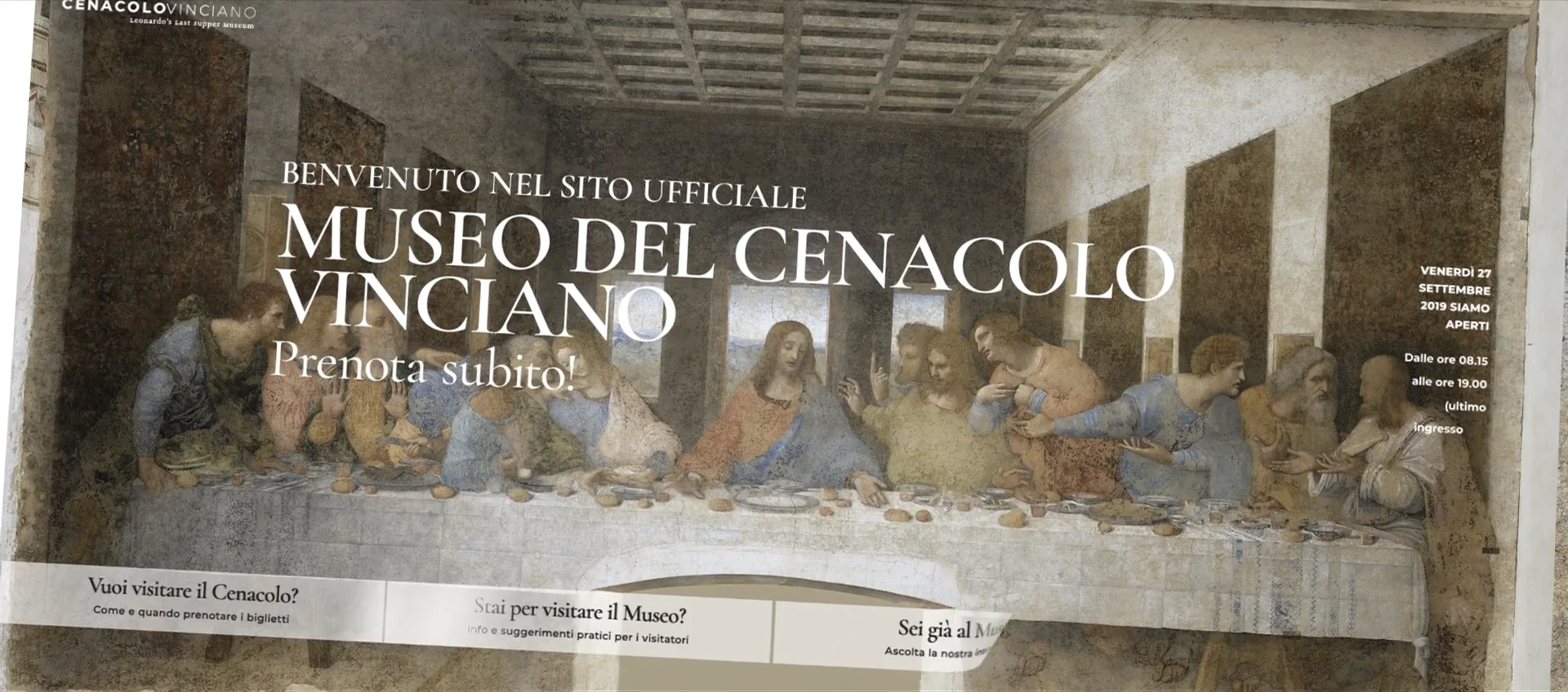 Museo del Cenacolo Vinciano | Sito web on Vimeo