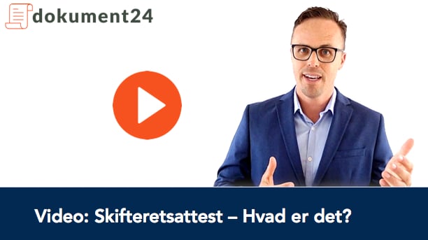 Skifteretsattest | Hvad er det | Hvordan gør du?