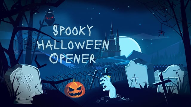 Intro de Halloween Espeluznante (Text Version) | Renderforest