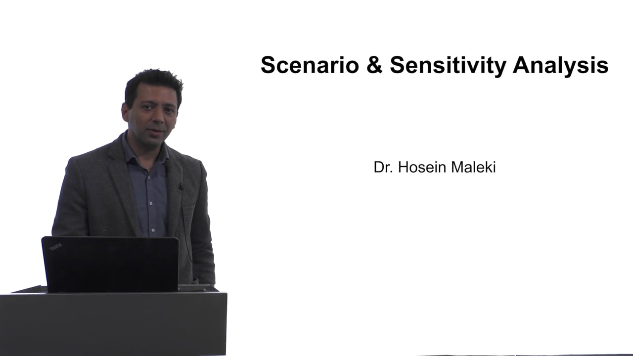 Scenario and Sensitivity Analysis