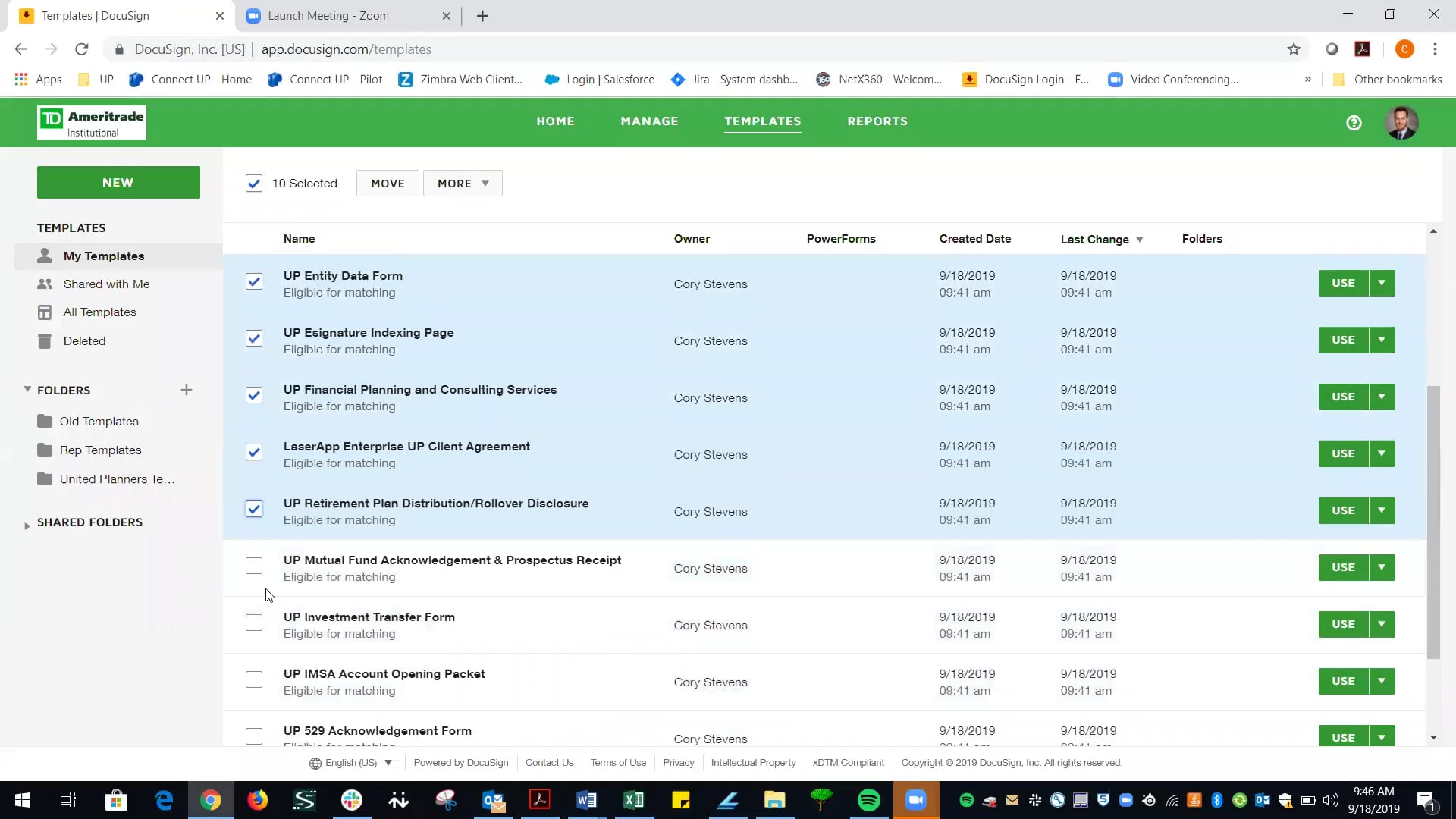 How to Upload UP Docusign Templates from Zip File on Vimeo