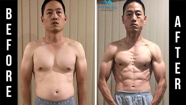 Ki, 40, before and after