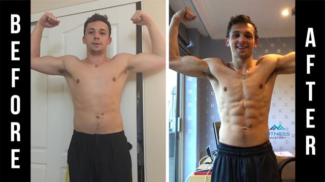 Ben, before and after