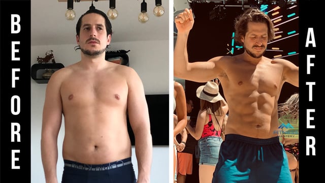 Thomer, 34, before and after