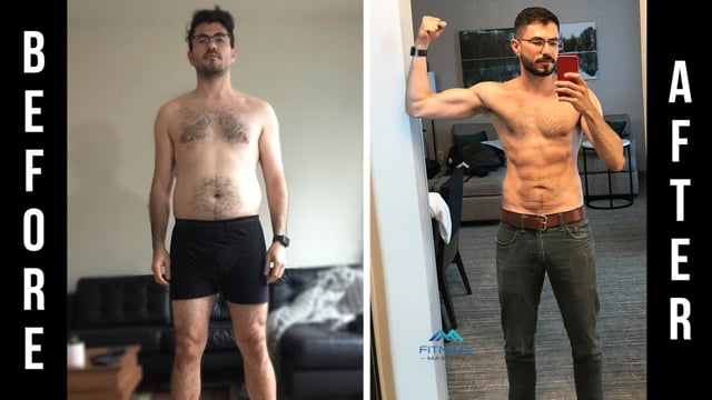 Arthur, 30, before and after