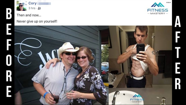Cory, 38, before and after