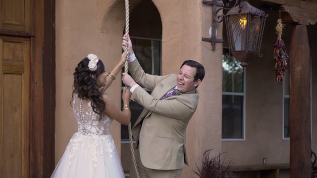 Vitoria + Matthew Wedding Highlights - 1stLook Teaser - Hacienda Dona Andrea, SantaFe NM - Oct 2019