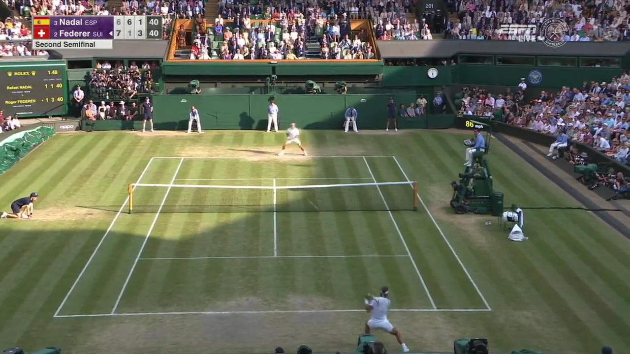 Watch federer hotsell nadal wimbledon 2019