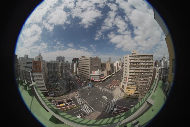 fisheye video