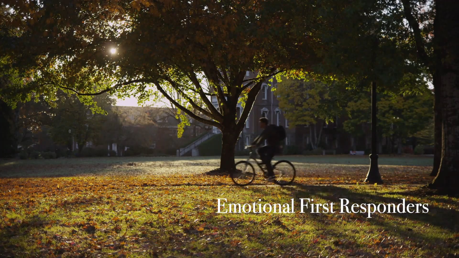 'Emotional First Responders'
