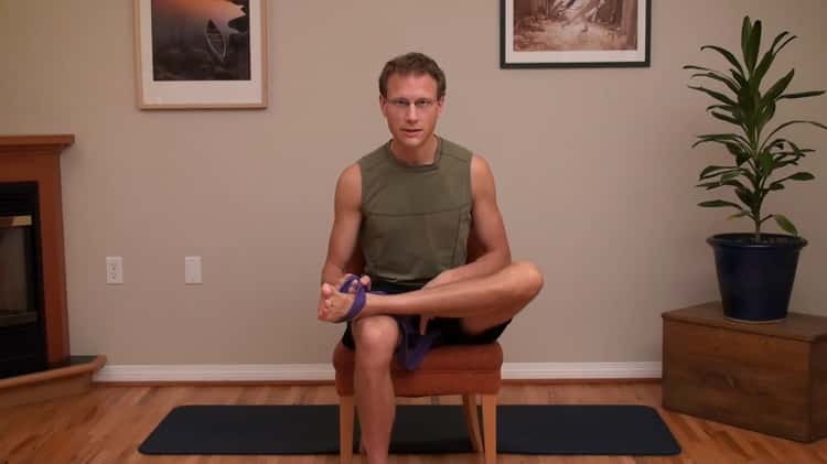 Seated It Band Stretch