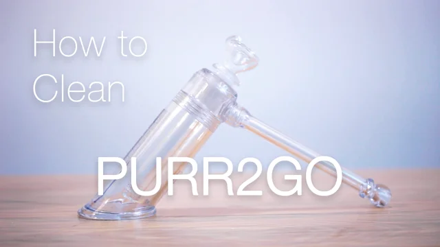 How to Clean a Glass Bong - Purr Glass
