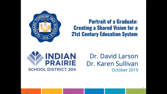 Portrait of a Graduate - Drs Karen Sullivan and David Larson