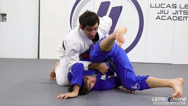 De La Riva Defense to Double Under Pass to Back Take