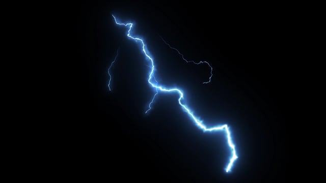 Dark Storm Clouds And Lightning Bolts - Free HD Video Clips