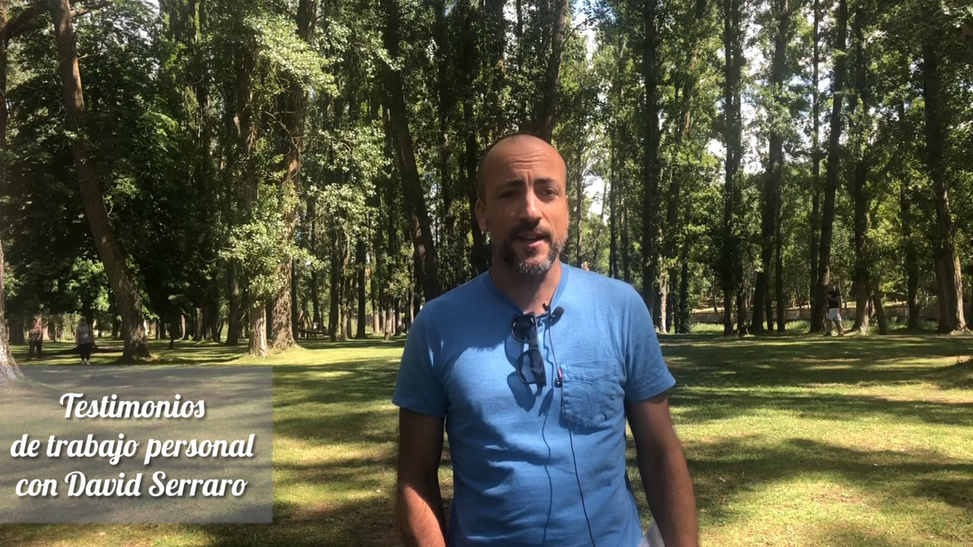 Testimonio de trabajo personal con David Serrato